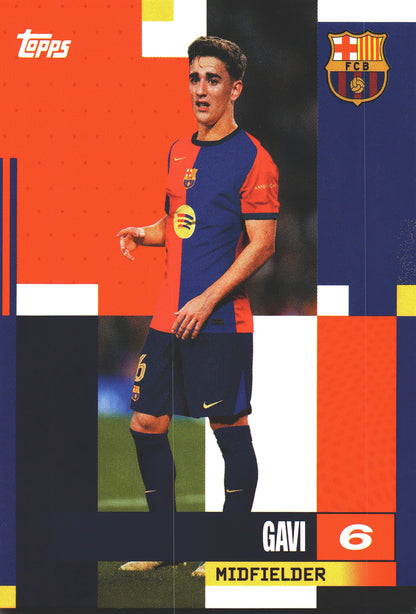 2024 Topps FC Barcelona Team Set Gavi #11 FC Barcelona
