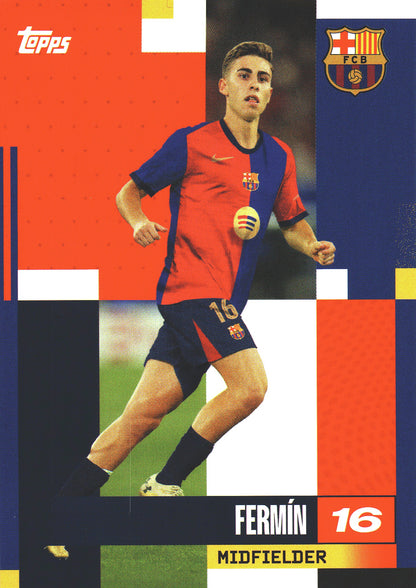 2024 Topps FC Barcelona Team Set Fermín #16 FC Barcelona