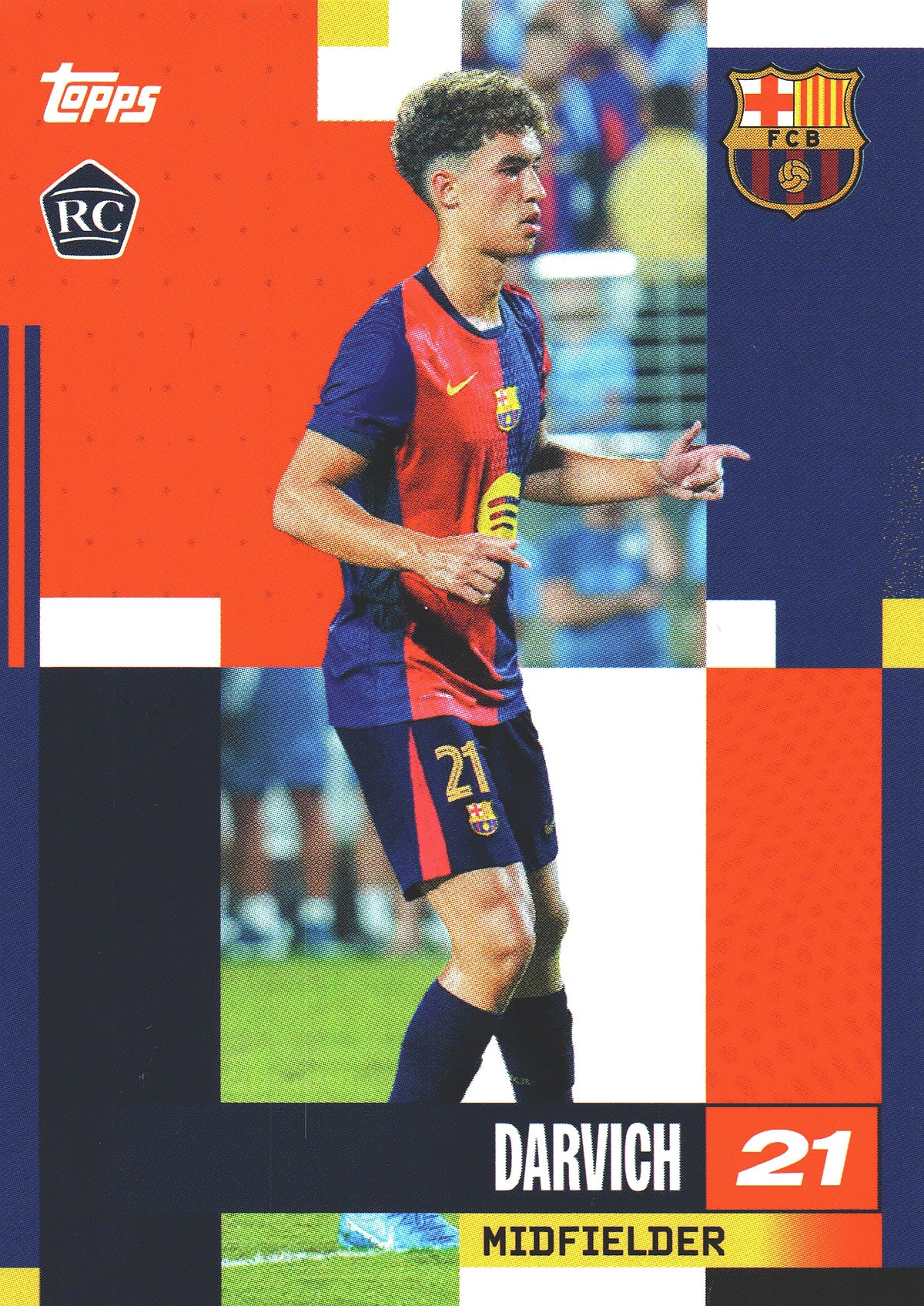 2024 Topps FC Barcelona Team Set RC Darvich #18 FC Barcelona