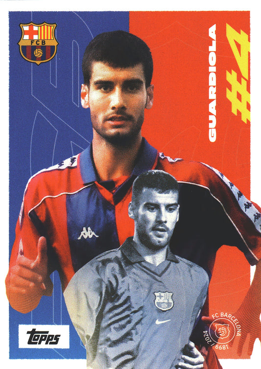 2024 Topps FC Barcelona Team Set Guardiola #37 FC Barcelona