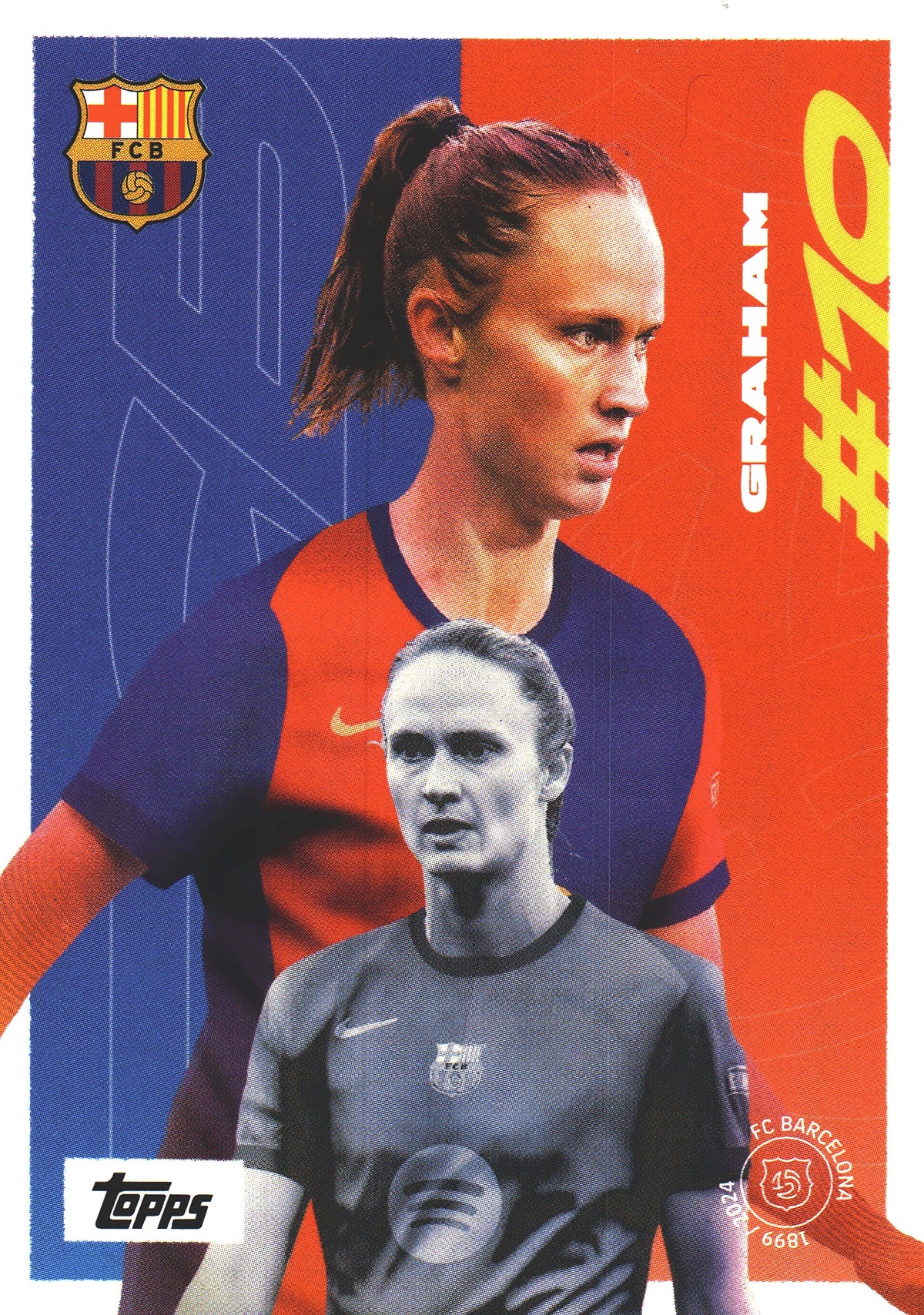 2024 Topps FC Barcelona Team Set Graham #43 FC Barcelona Femeni