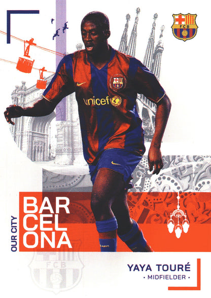 2022 Topps FC Barcelona Team Set OC Yaya Touré #32 FC Barcelona