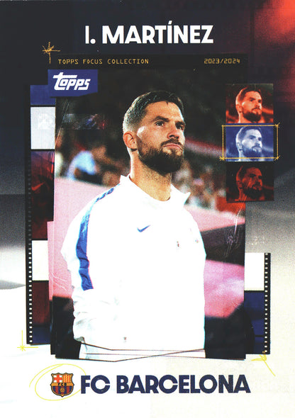 2023 Topps Focus FC Barcelona I. Martínez #2 FC Barcelona