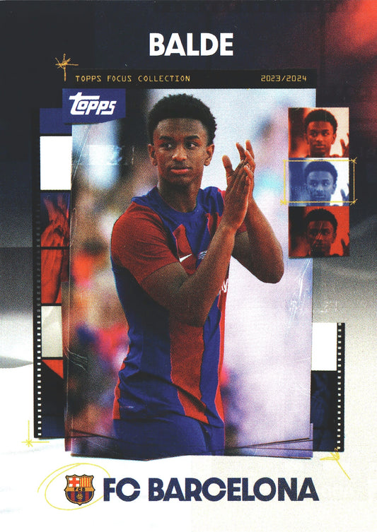 2023 Topps Focus FC Barcelona Balde #7 FC Barcelona