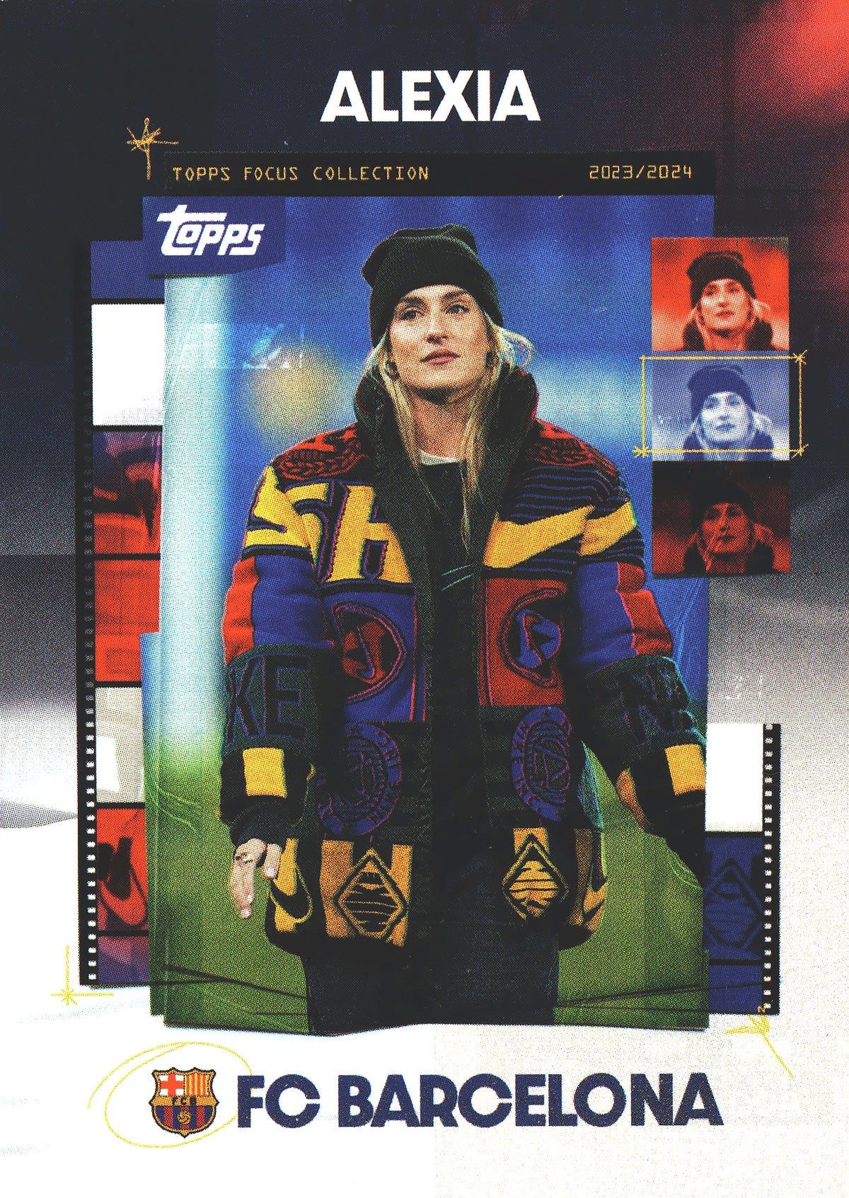 2023 Topps Focus FC Barcelona Alexia #13 FC Barcelona Femeni