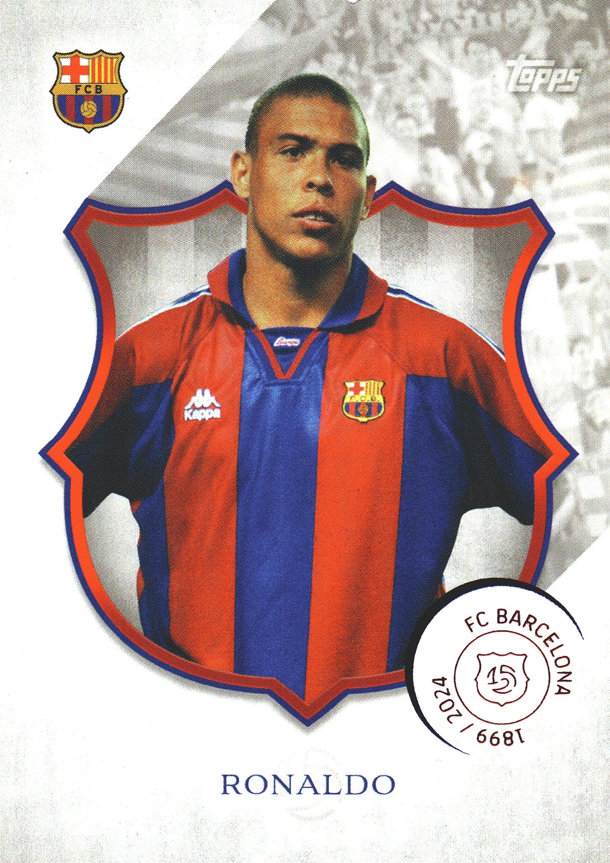 2024 Topps FC Barcelona 125th Anniversary Ronaldo #50 FC Barcelona