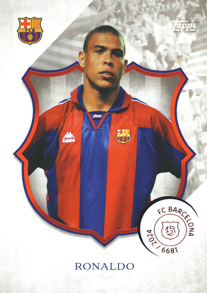 2024 Topps FC Barcelona 125th Anniversary Ronaldo #50 FC Barcelona
