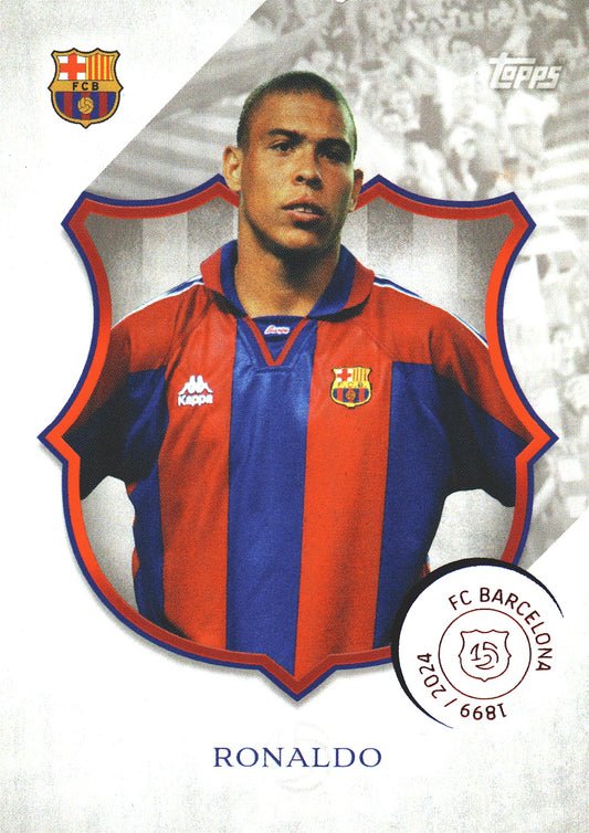 2024 Topps FC Barcelona 125th Anniversary Ronaldo #50 FC Barcelona
