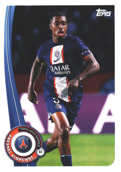 2022 Topps PSG Fan Set Presnel Kimpembe #PA-13 Paris Saint-Germain
