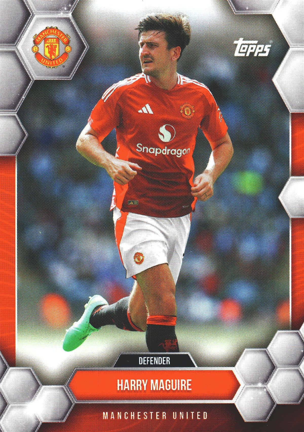 2024 Topps Manchester United Fan Set Harry Maguire #4 Manchester United