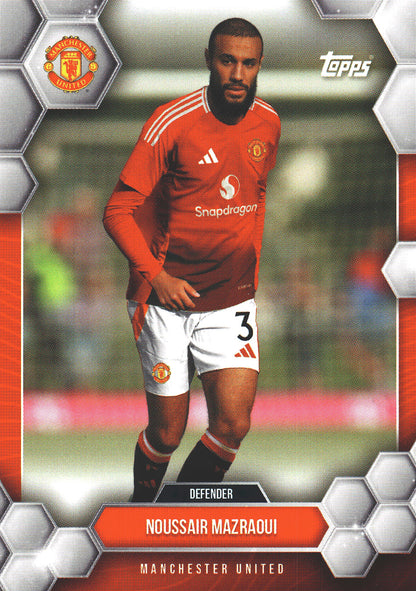 2024 Topps Manchester United Fan Set Noussair Mazraoui #6 Manchester United