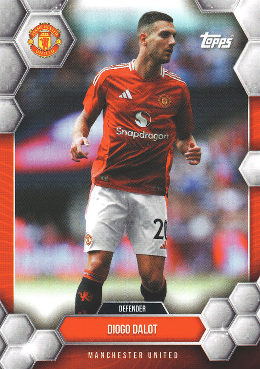 2024 Topps Manchester United Fan Set Diogo Dalot #8 Manchester United