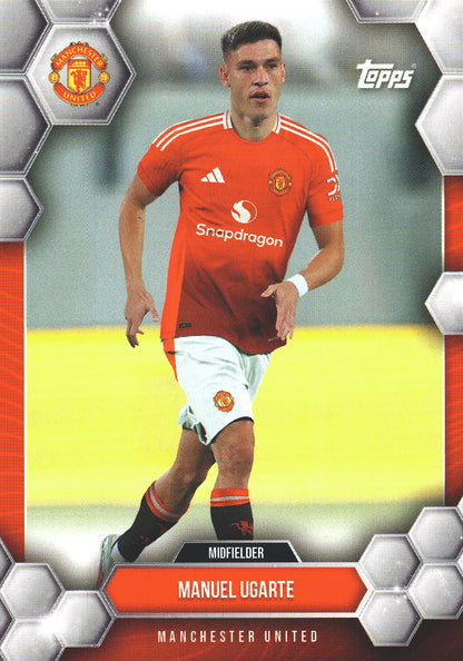 2024 Topps Manchester United Fan Set Manuel Ugarte #10 Manchester United