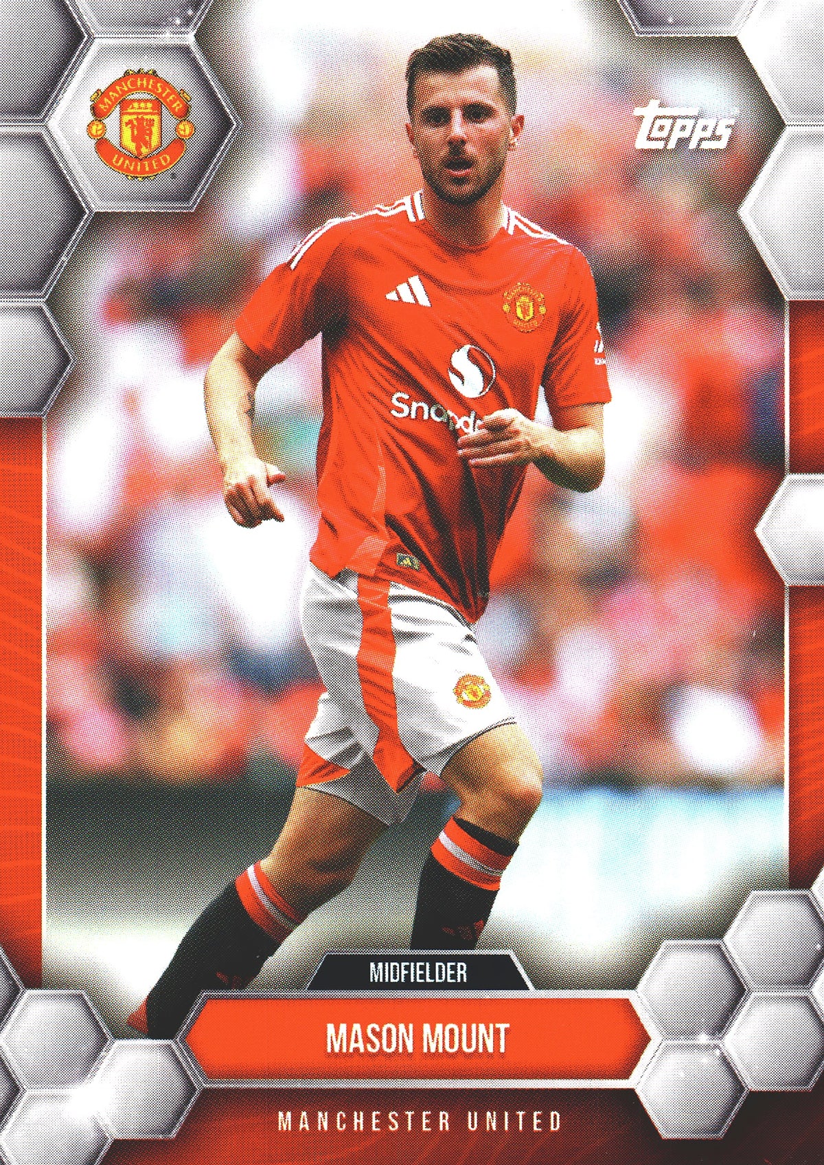 2024 Topps Manchester United Fan Set Mason Mount #15 Manchester United