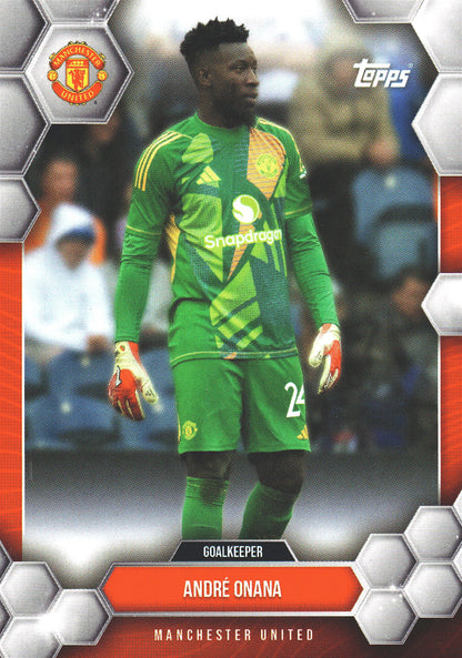 2024 Topps Manchester United Fan Set Andre Onana #1 Manchester United