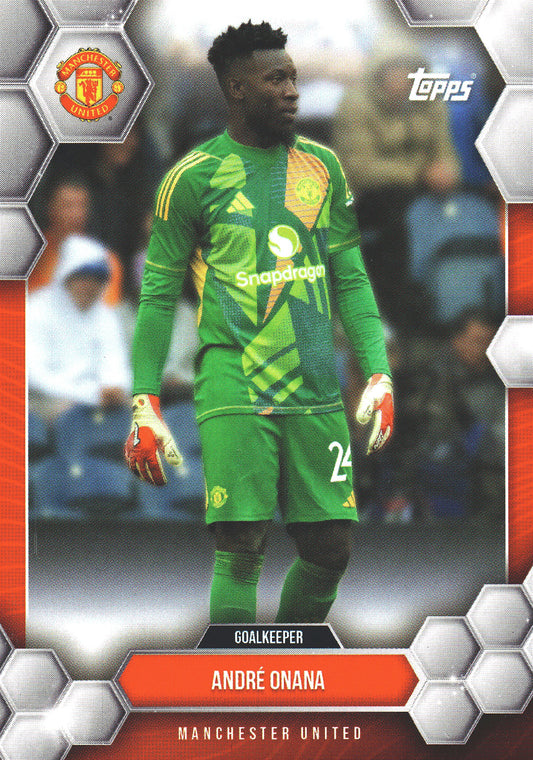 2024 Topps Manchester United Fan Set Andre Onana #1 Manchester United