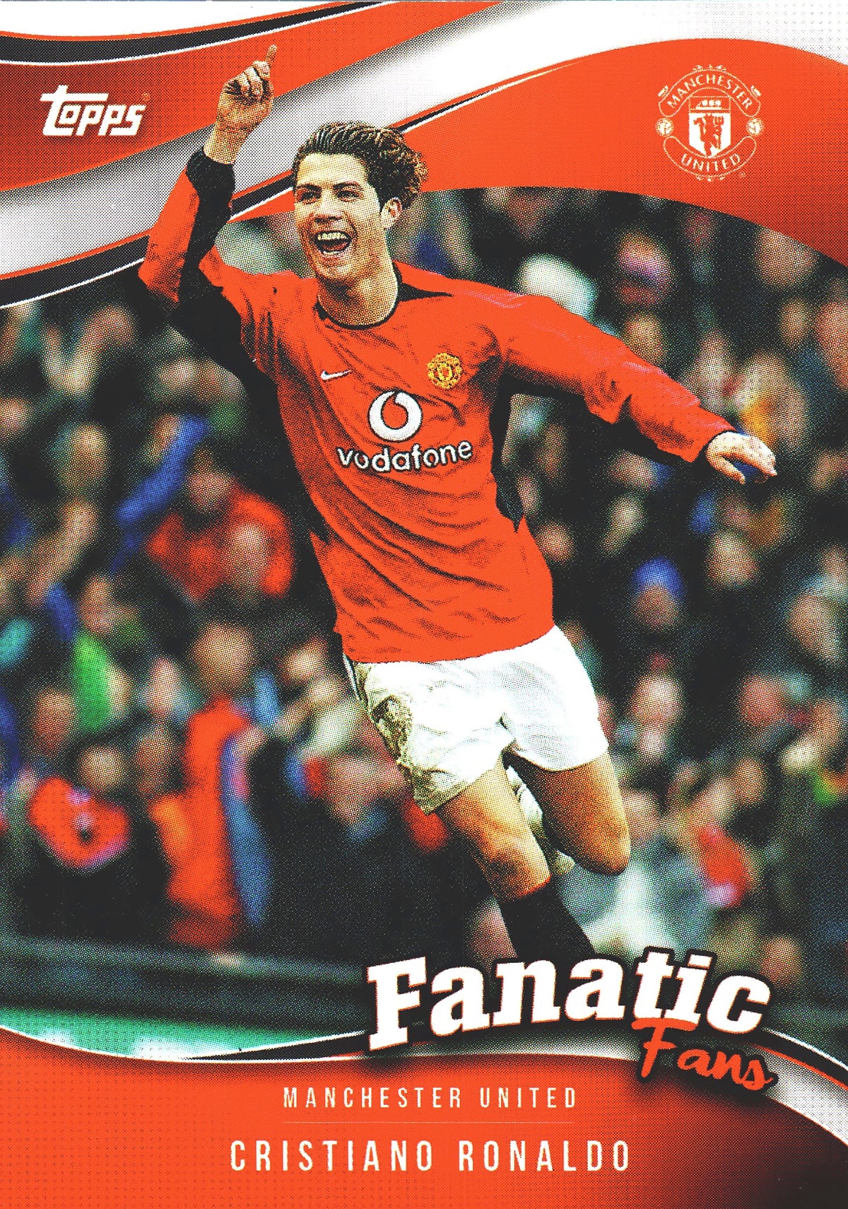 2024 Topps Manchester United Fan Set Fanatic Fans Cristiano Ronaldo #FF-3