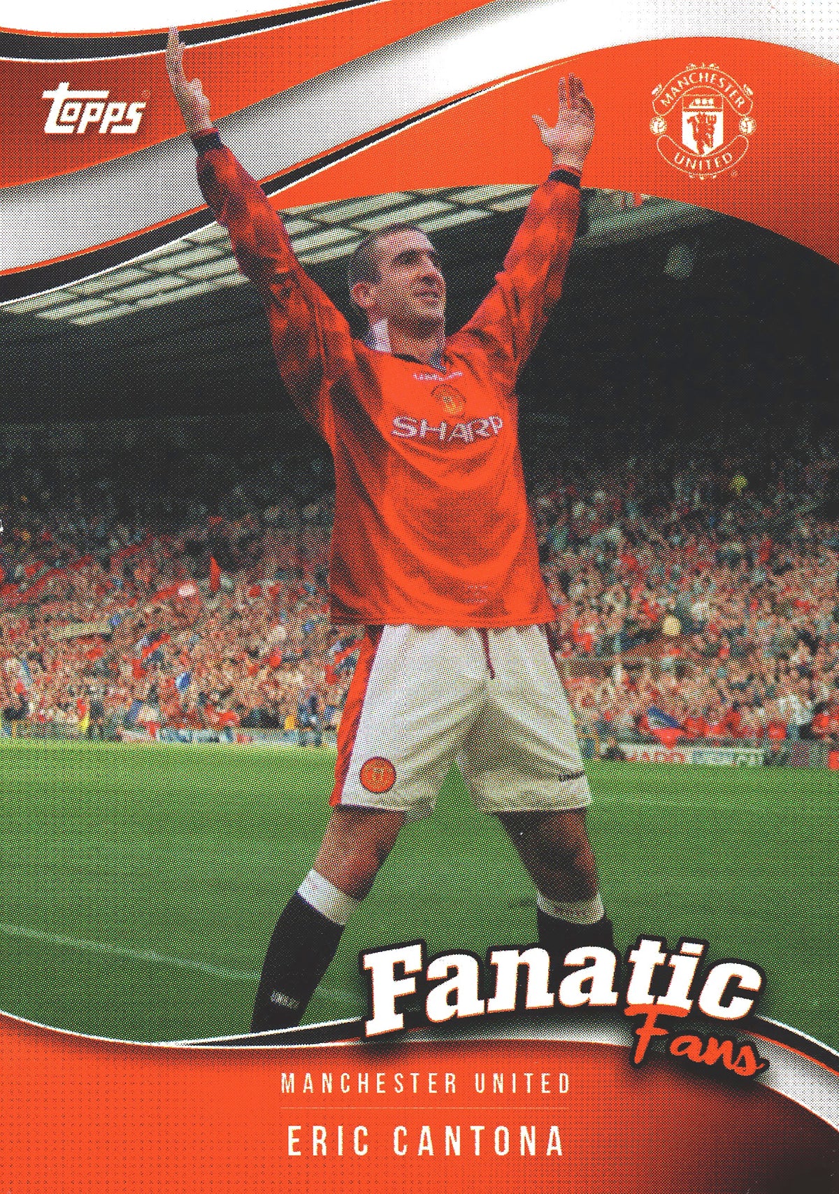 2024 Topps Manchester United Fan Set Fanatic Fans Eric Cantona #FF-5