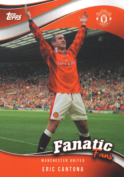 2024 Topps Manchester United Fan Set Fanatic Fans Eric Cantona #FF-5
