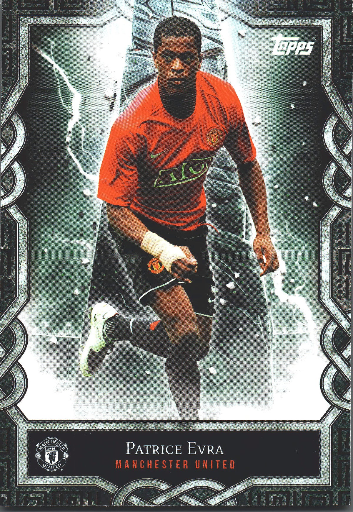 2024 Topps Manchester United Fan Set Monolith Patrice Evra #MO-2