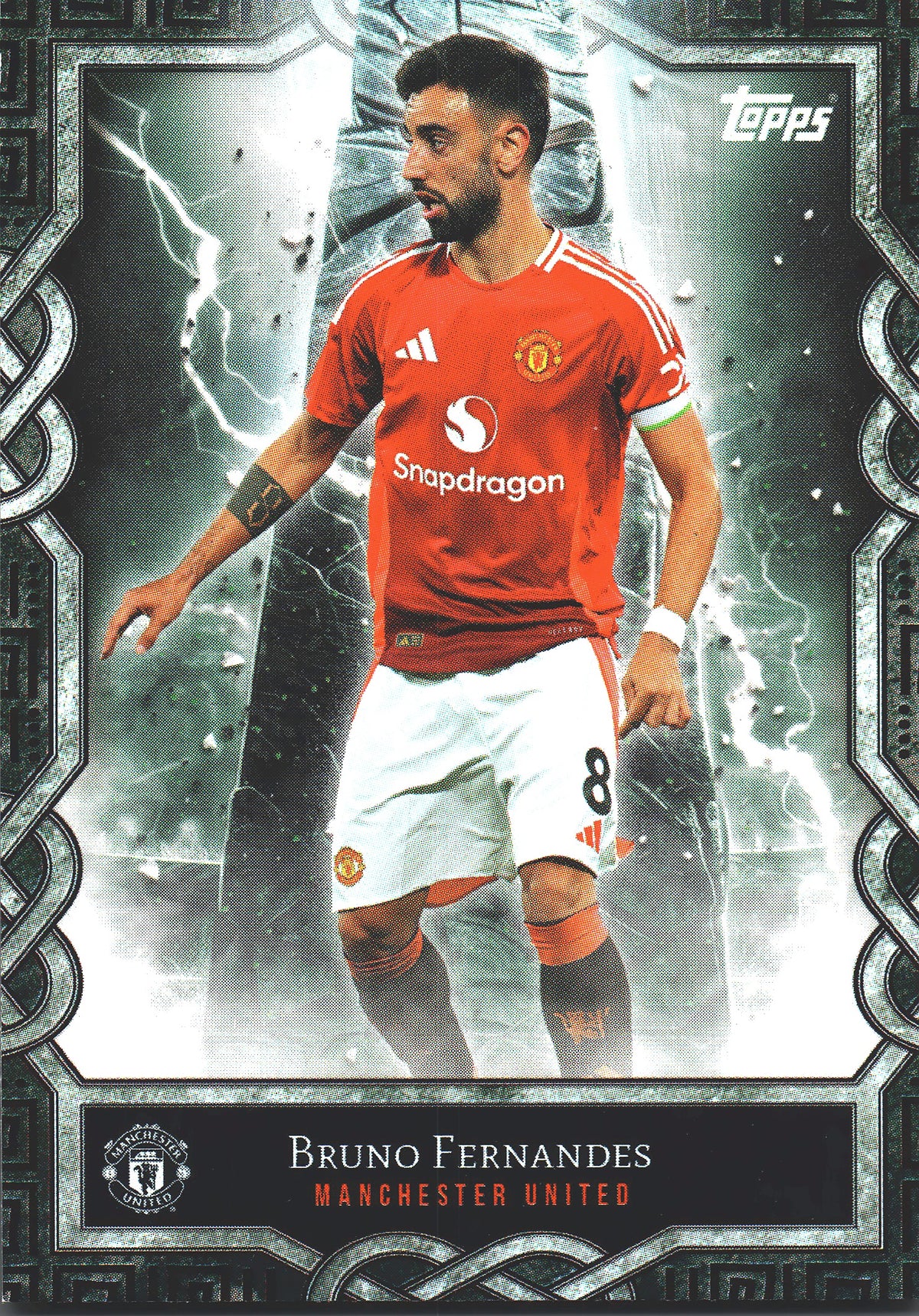 2024 Topps Manchester United Fan Set Monolith Bruno Fernandes #MO-5