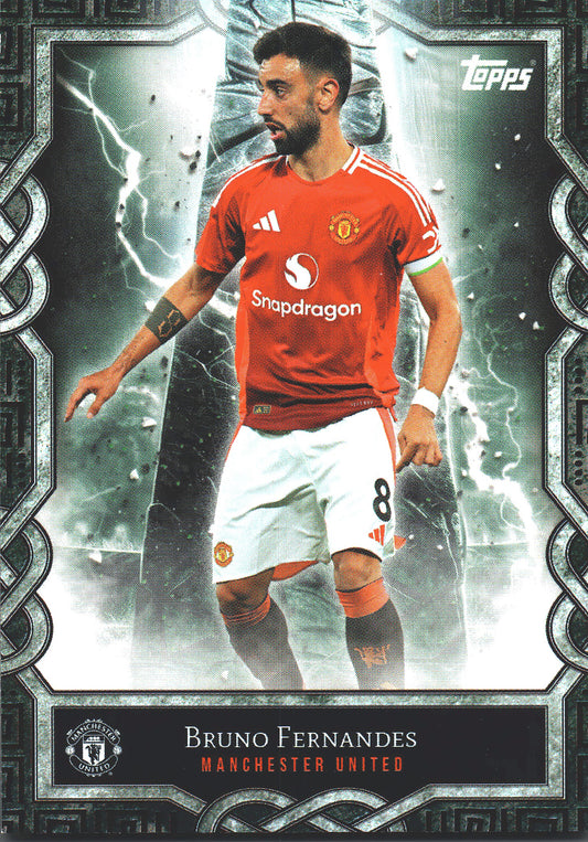 2024 Topps Manchester United Fan Set Monolith Bruno Fernandes #MO-5