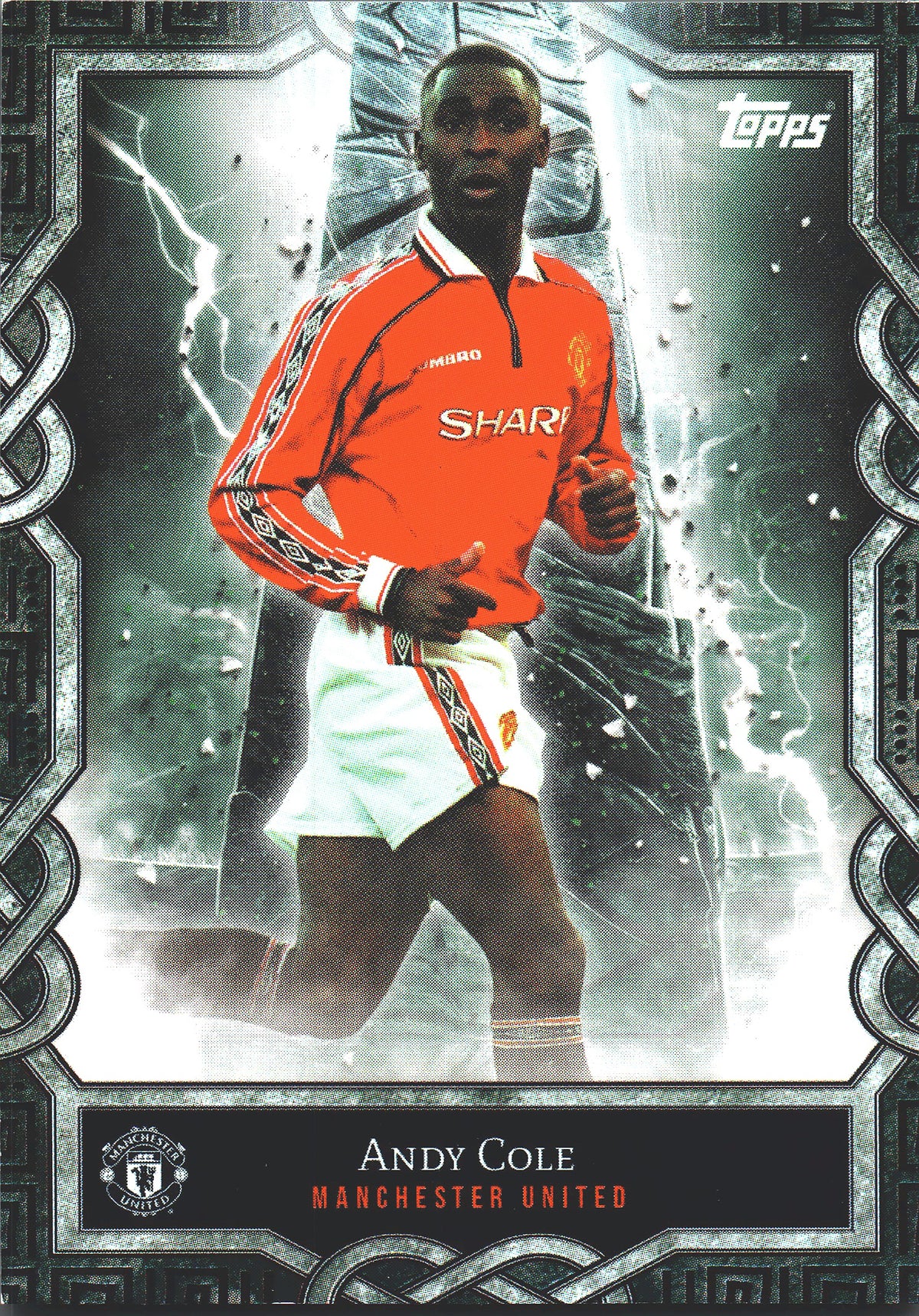 2024 Topps Manchester United Fan Set Monolith Andy Cole #MO-9