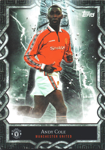 2024 Topps Manchester United Fan Set Monolith Andy Cole #MO-9