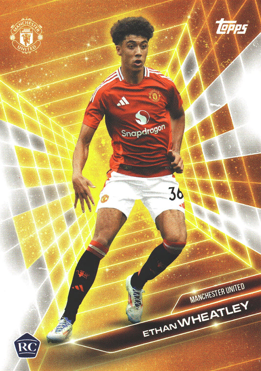 2024 Topps Manchester United Fan Set Golden Future Ethan Wheatley #GF-4