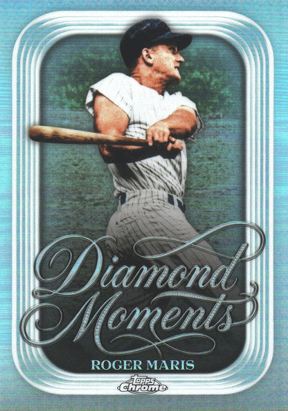 2026 Topps Chrome Diamond Moments Roger Maris #DM-6 New York Yankees