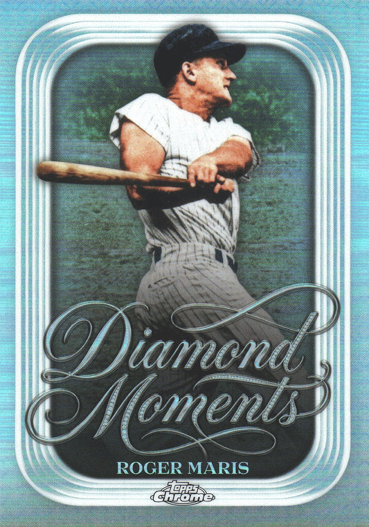 2026 Topps Chrome Diamond Moments Roger Maris #DM-6 New York Yankees