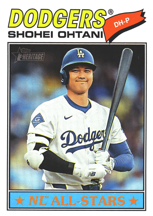 2026 Topps Heritage Shohei Ohtani #290 Los Angeles Dodgers