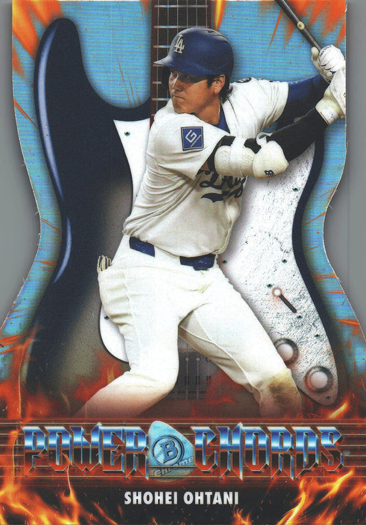 2026 Topps Bowman Power Chords Shohei Ohtani #PC-11 Los Angeles Dodgers