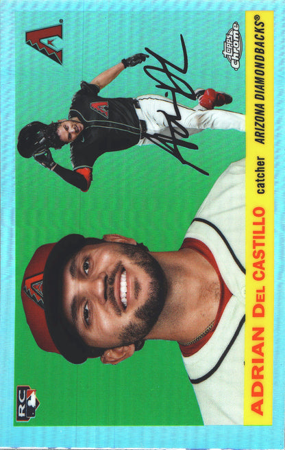 2025 Topps Chrome Platinum Refractor RC Adrian Del Castillo #279 Arizona Diamondbacks