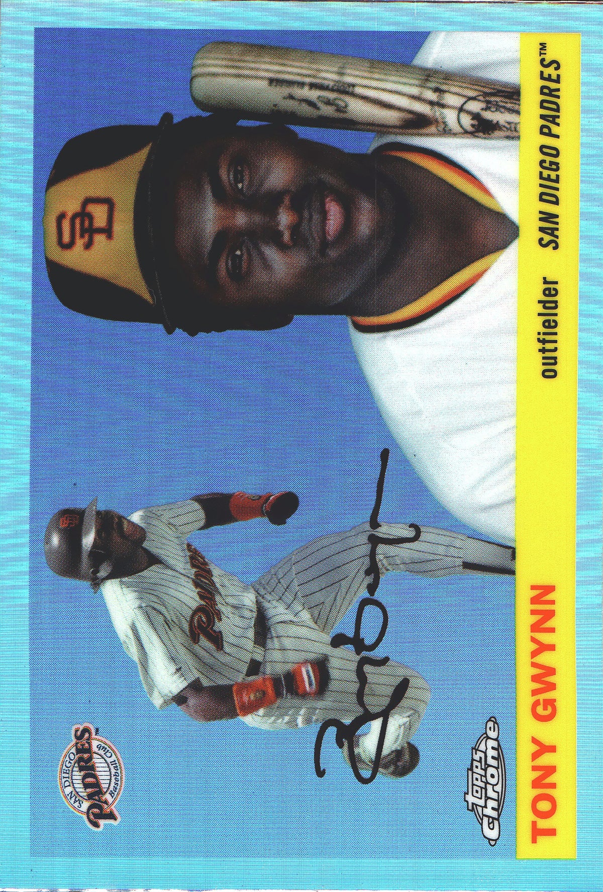 2025 Topps Chrome Platinum Refractor Tony Gwynn #431 San Diego Padres