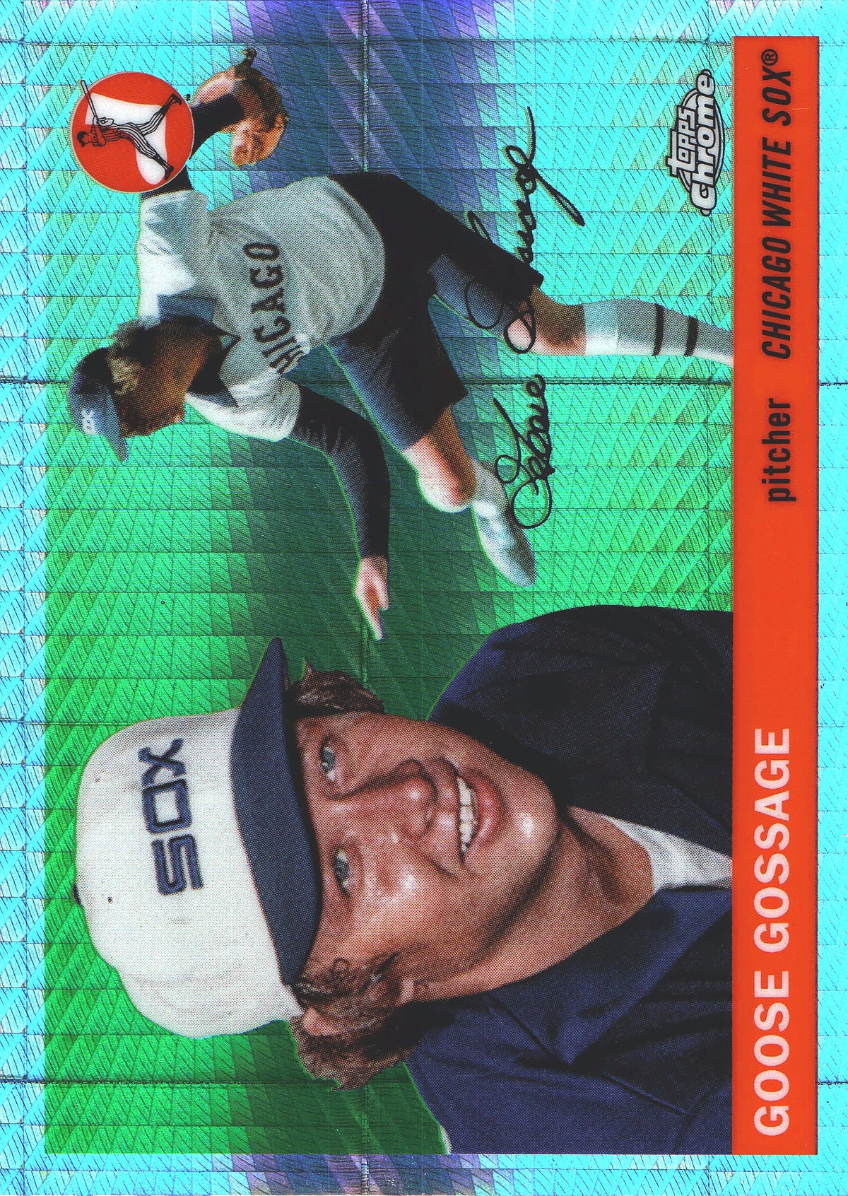 2025 Topps Chrome Platinum Prism Refractor Goose Gossage #442 Chicago White Sox