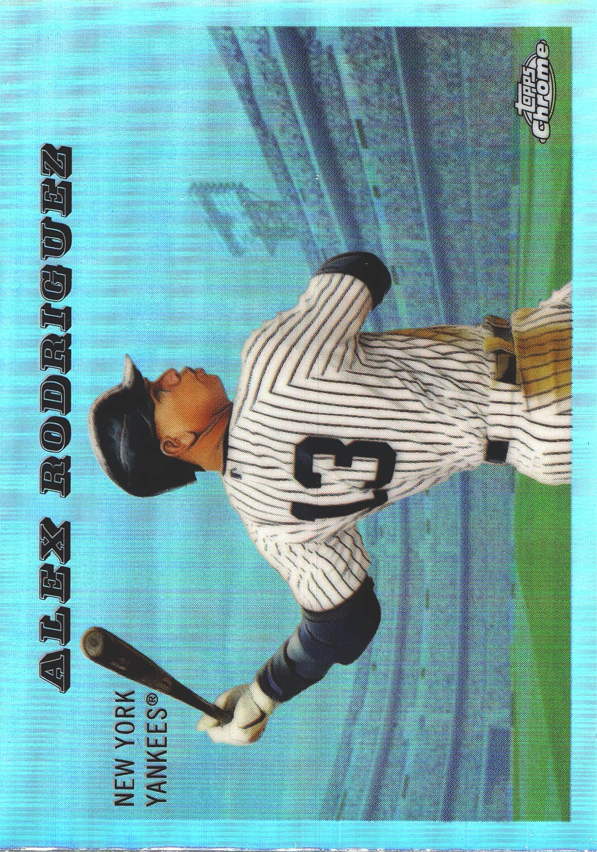 2025 Topps Platinum 1955 Topps Rails and Sails Alex Rodriguez #6 New York Yankees
