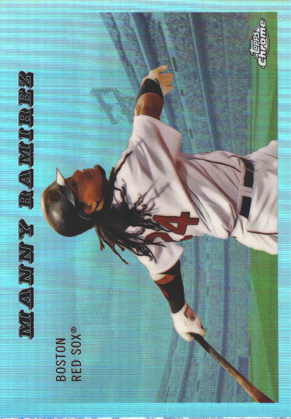 2025 Topps Platinum 1955 Topps Rails and Sails Manny Ramirez #12 Boston Red Sox