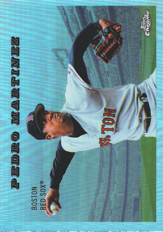 2025 Topps Platinum 1955 Topps Rails and Sails Pedro Martínez #13 Boston Red Sox