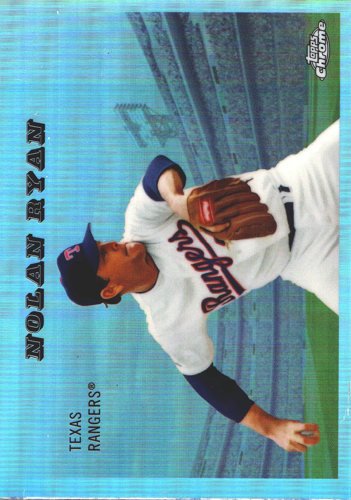2025 Topps Platinum 1955 Topps Rails and Sails Nolan Ryan #15 Texas Rangers