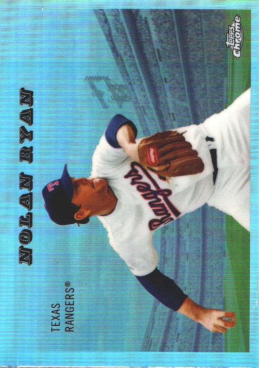 2025 Topps Platinum 1955 Topps Rails and Sails Nolan Ryan #15 Texas Rangers