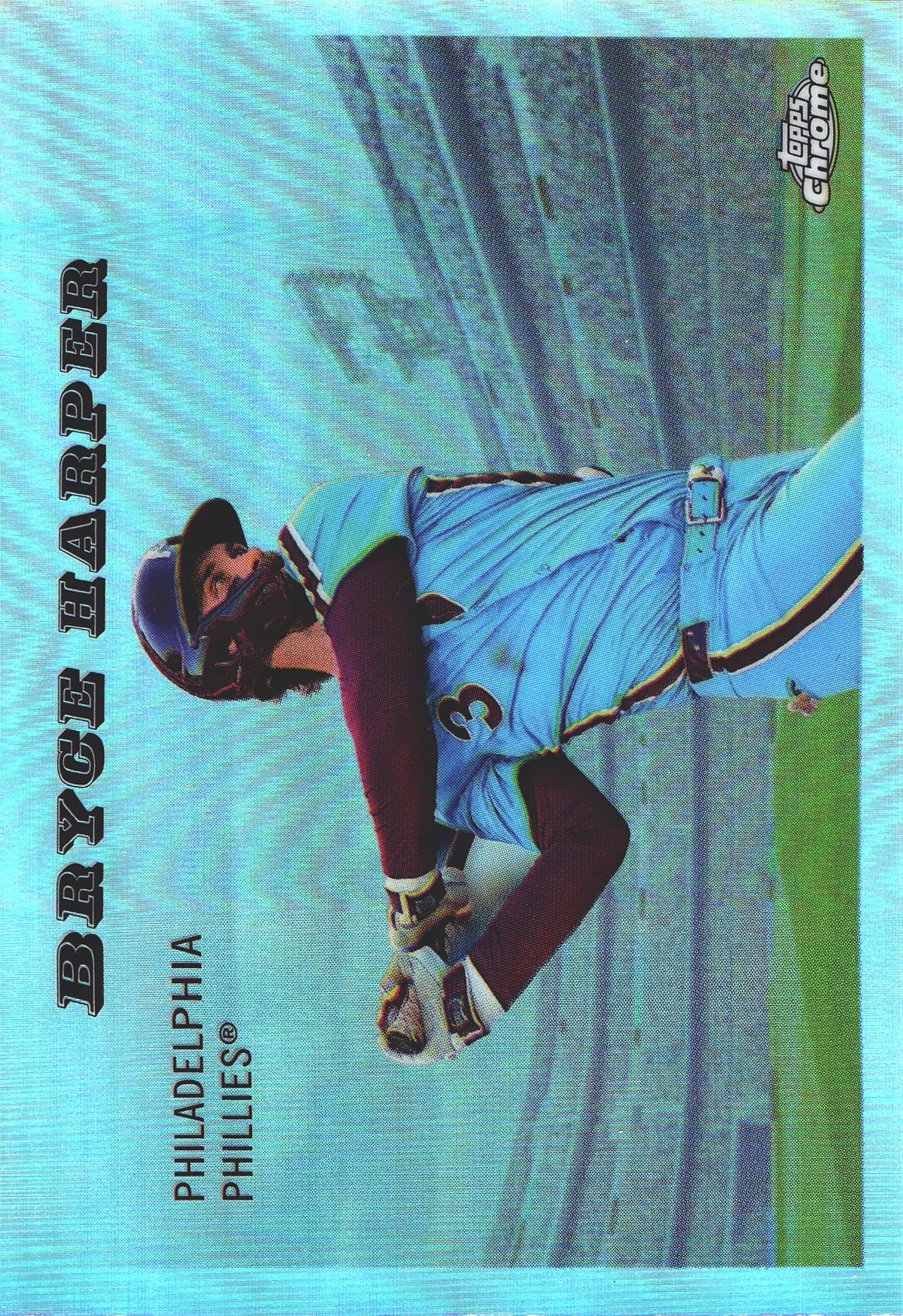 2025 Topps Platinum 1955 Topps Rails and Sails Bryce Harper #20 Philadelphia Phillies