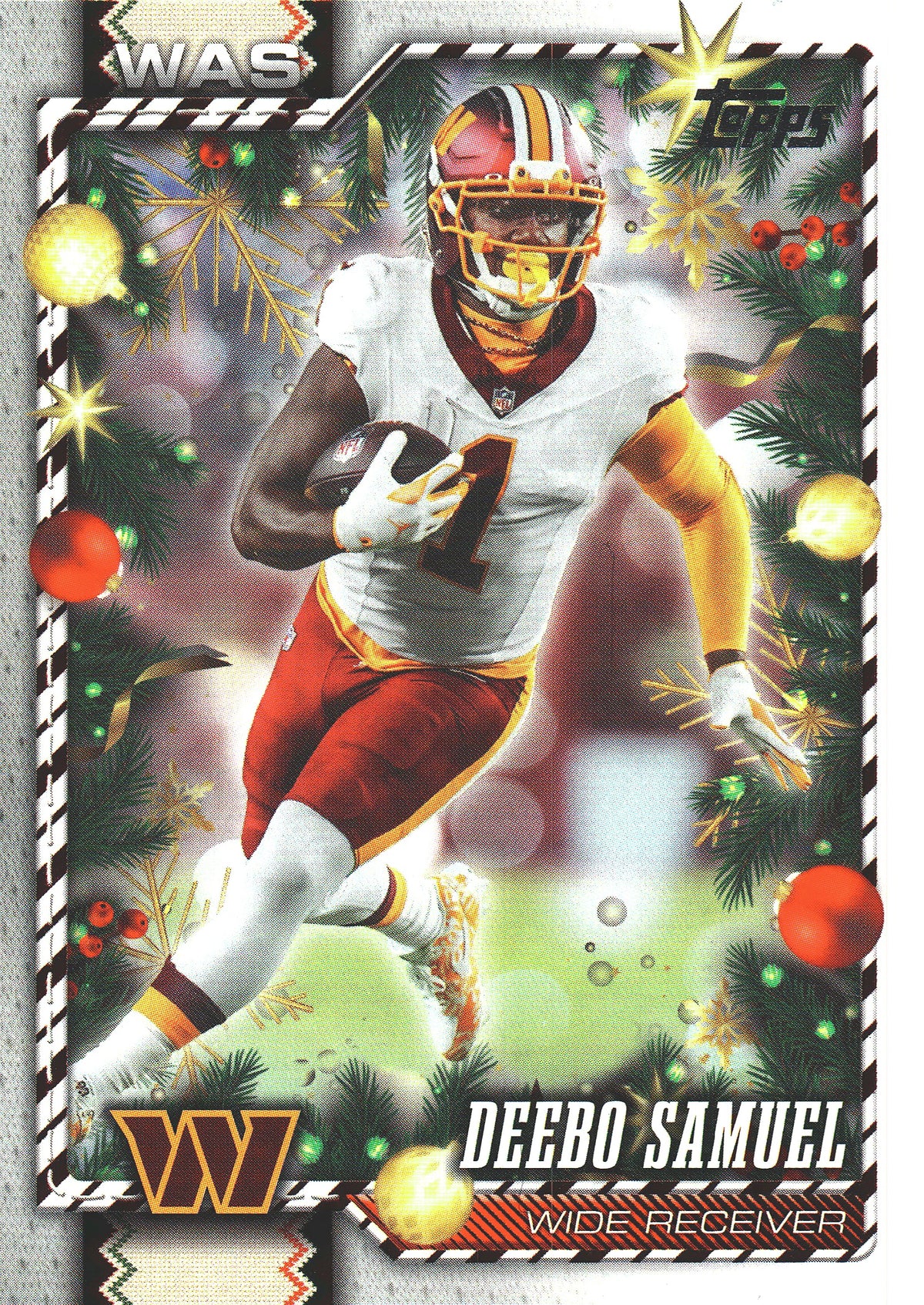 2026 Topps Holiday Deebo Samuel #145 Washington Commanders
