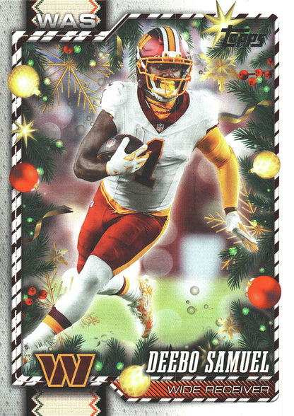 2026 Topps Holiday Deebo Samuel #145 Washington Commanders