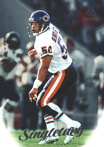 2025 Panini Luminance Mike Singletary #66 Chicago Bears