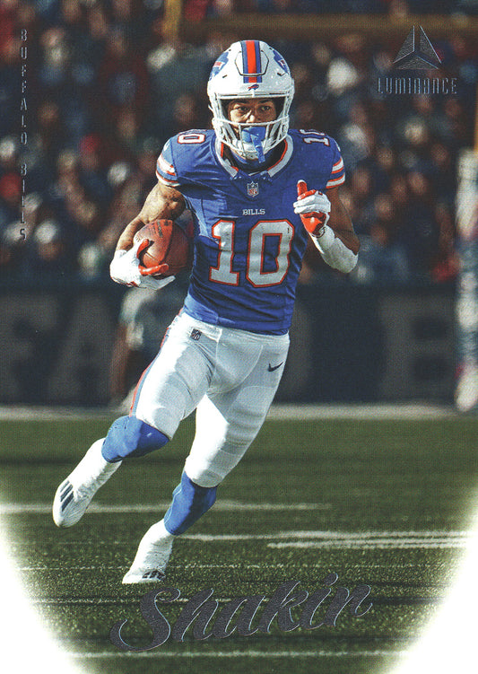 2025 Panini Luminance Khalil Shakir #71 Buffalo Bills