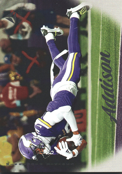 2025 Panini Luminance Jordan Addison #97 Minnesota Vikings
