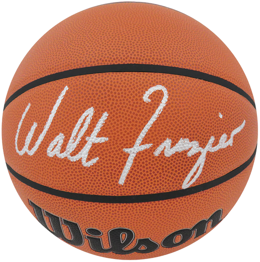 Wilson ball signed by Walt Frazier (JSA)