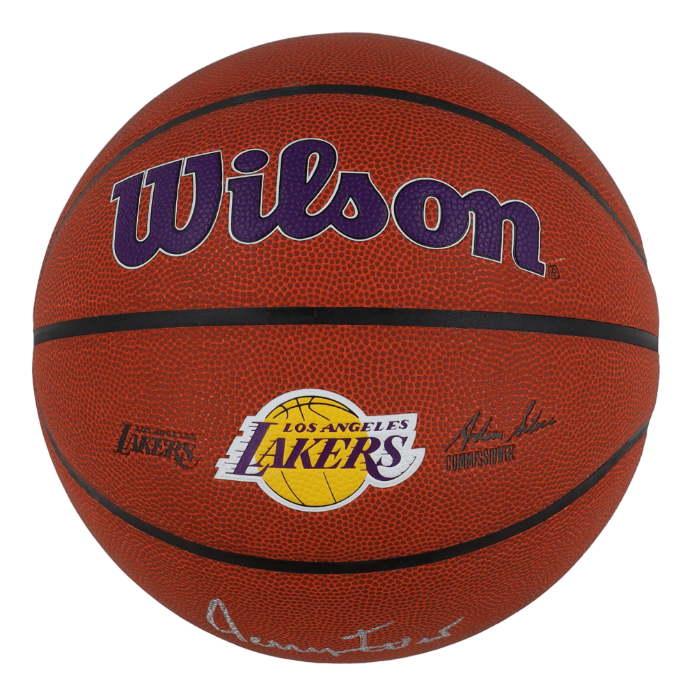 Ballon NBA Wilson "Lakers" signé par Jerry West (Beckett)