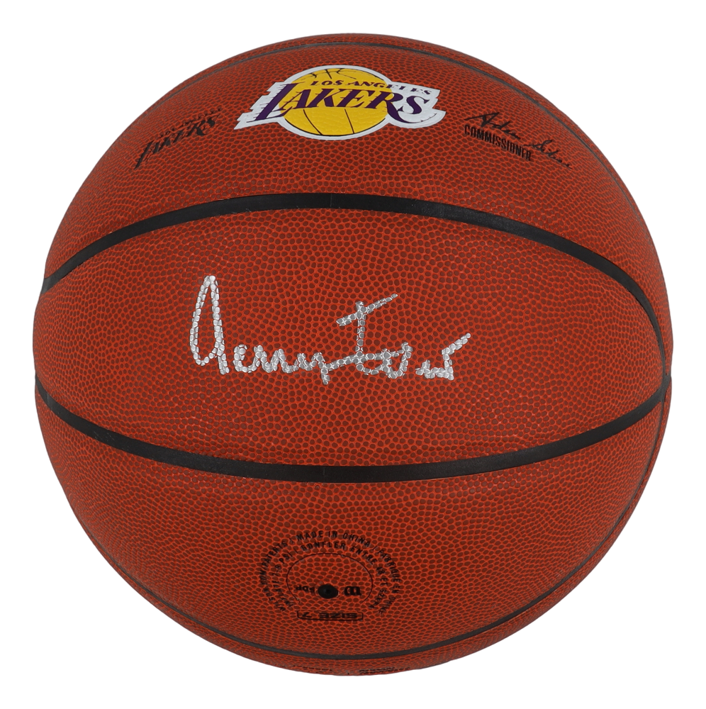 Ballon NBA Wilson "Lakers" signé par Jerry West (Beckett)